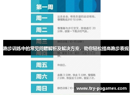 跑步训练中的常见问题解析及解决方案，助你轻松提高跑步表现